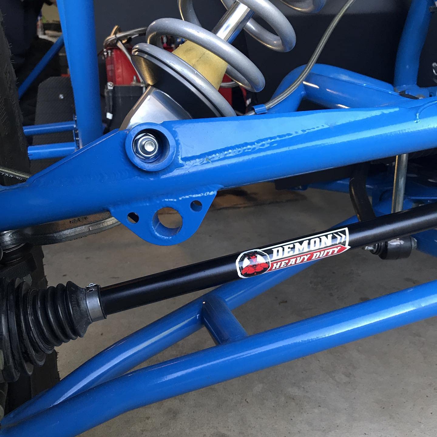Demon Powersports Heavy Duty Front Left/Right Axle (2009-20) Polaris Ranger/RZR/Brutus/General, in 4340 Chromoly Steel, Dual Heat Treated Strength, Gives Wider Angles OEM: 1332856, 1332606, 1332637