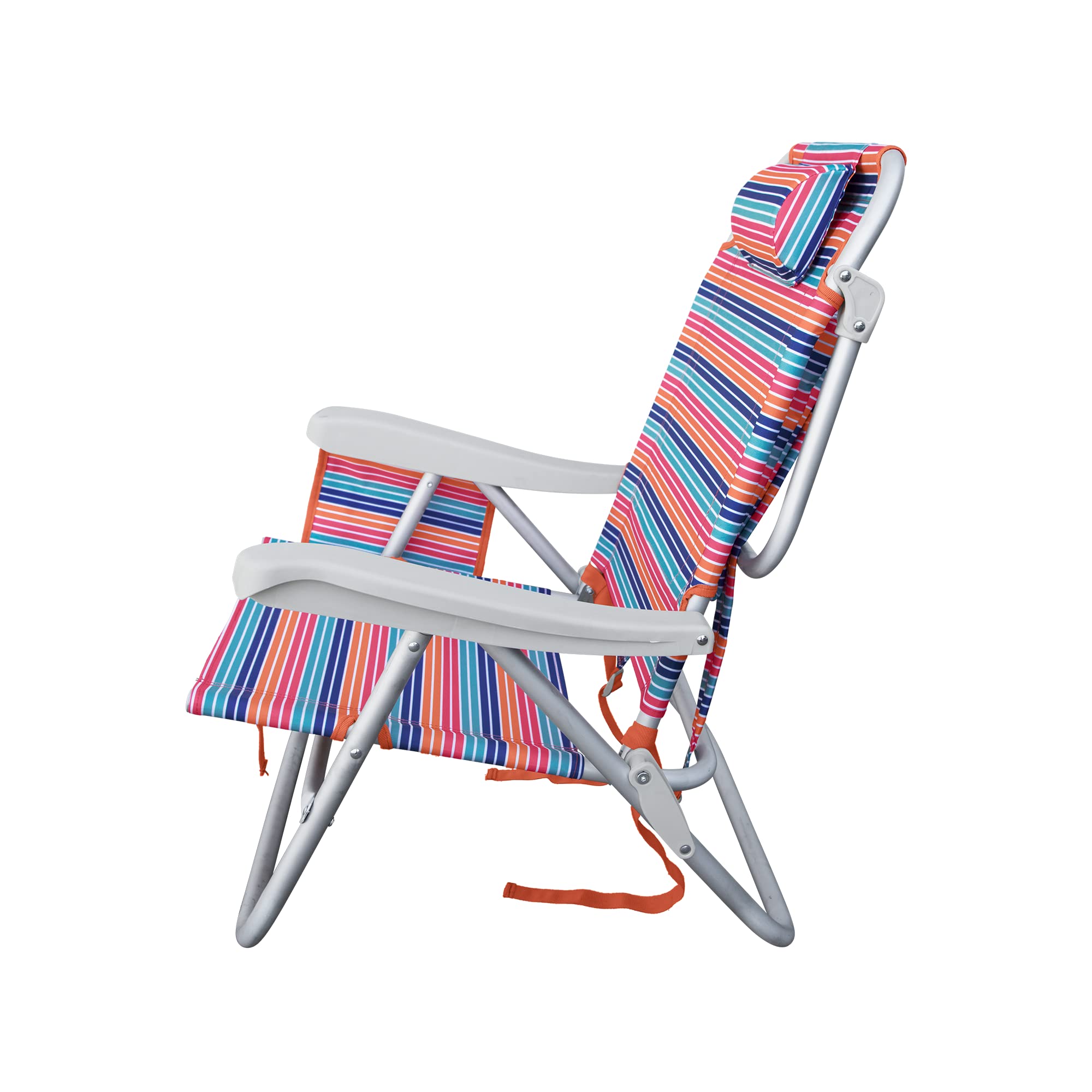 Sherbet Hurley Deluxe Backpack Beach Chair, One Size