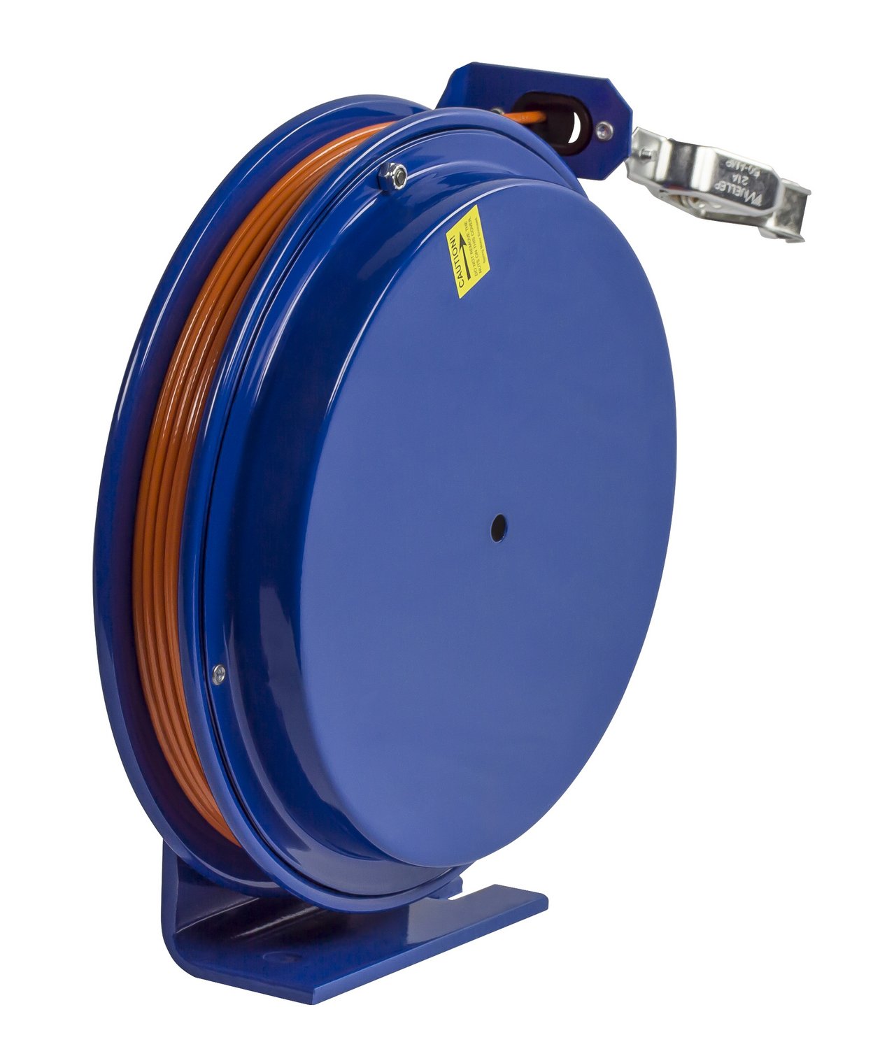 SD-50 Coxreels Retractable Static Discharge Cable Reel SD Series, 50’- Easy Maintenance Compact Design - Heavy Duty Steel Construction, Made in USA, Blue