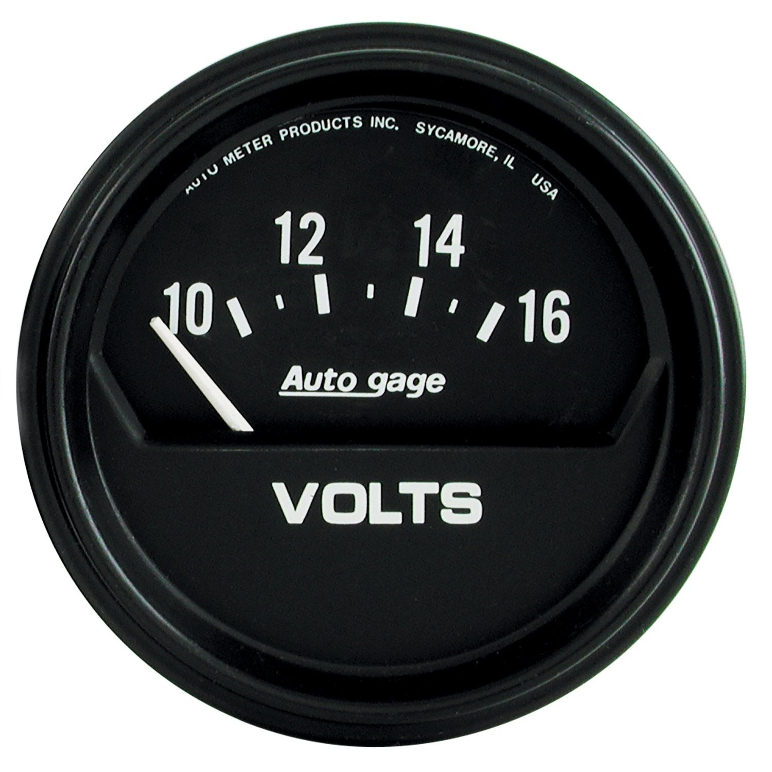 AUTO METER Autogage 2319 Electric Voltmeter Gauge, 2.625 in.