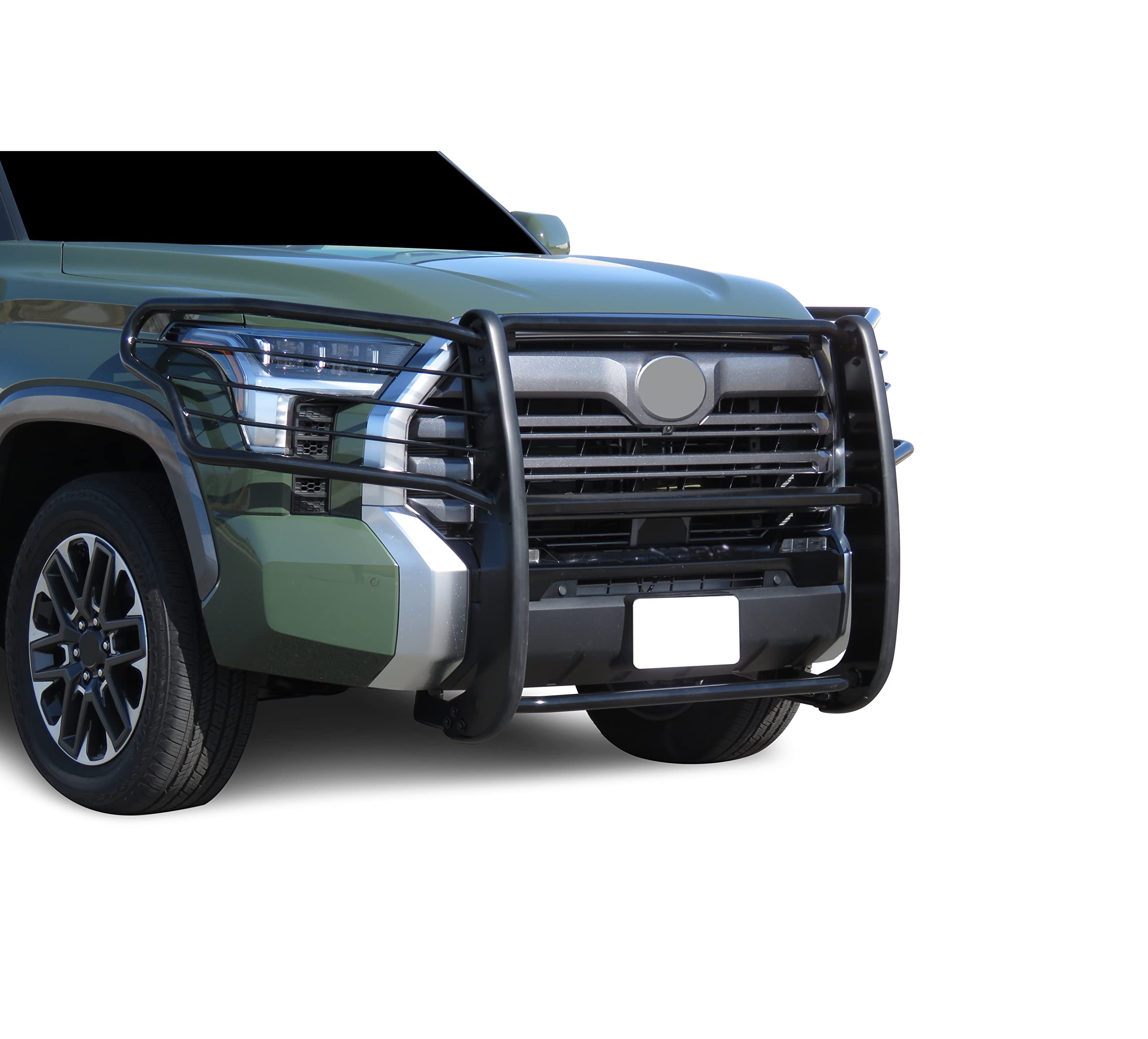 Bumper Guard Modular Black Black Horse Grille Compatible with 2022-2024 Toyota Tundra-17TT22MA