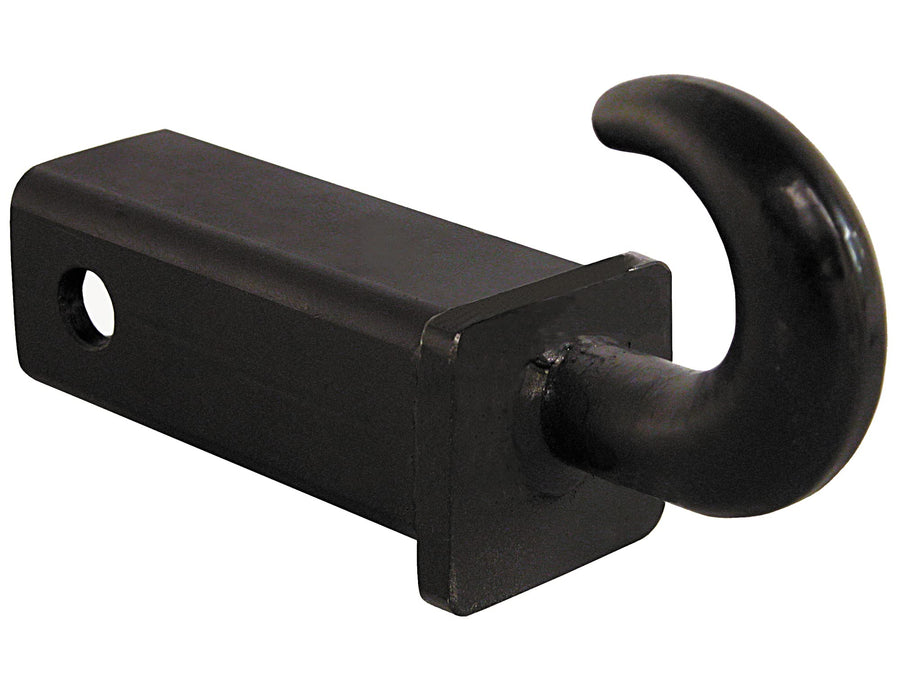 Buyers Products Receiver Mounted RM10H Tow Hook – 10,000 lb Straight‑Line Recovery, Fits 2 Inch Receiver Tubes, Corrosion‑Resistant Black Powder‑Coated Steel, Truck & Trailer Hitch Accessory