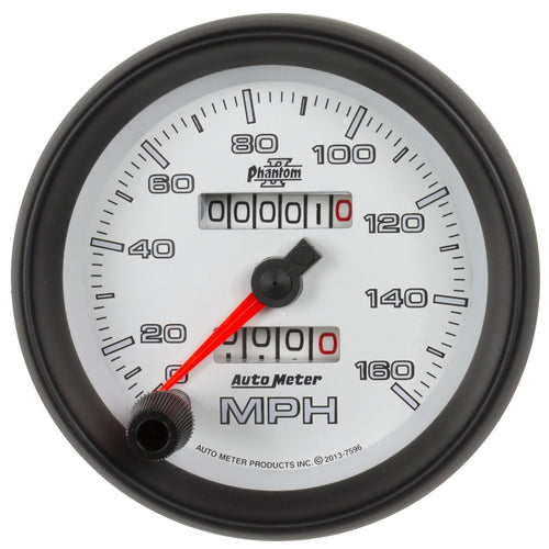 Auto Meter Phantom II (7596) 3-3/8" 160 MPH Mechanical Speedometer Gauge