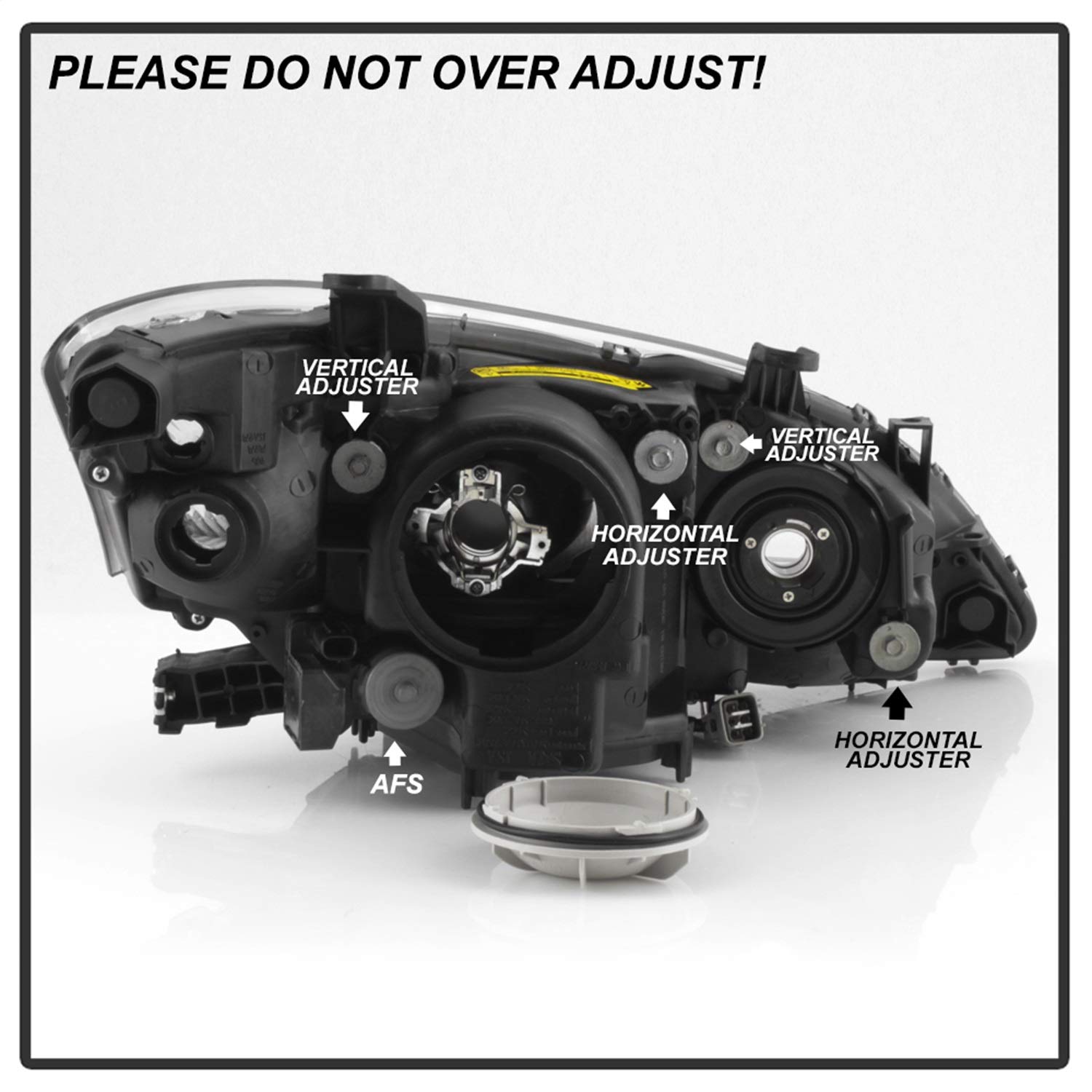 OE Style Xtune Headlight (PRO-JH-LES07-AFS-OE-L) (OE)