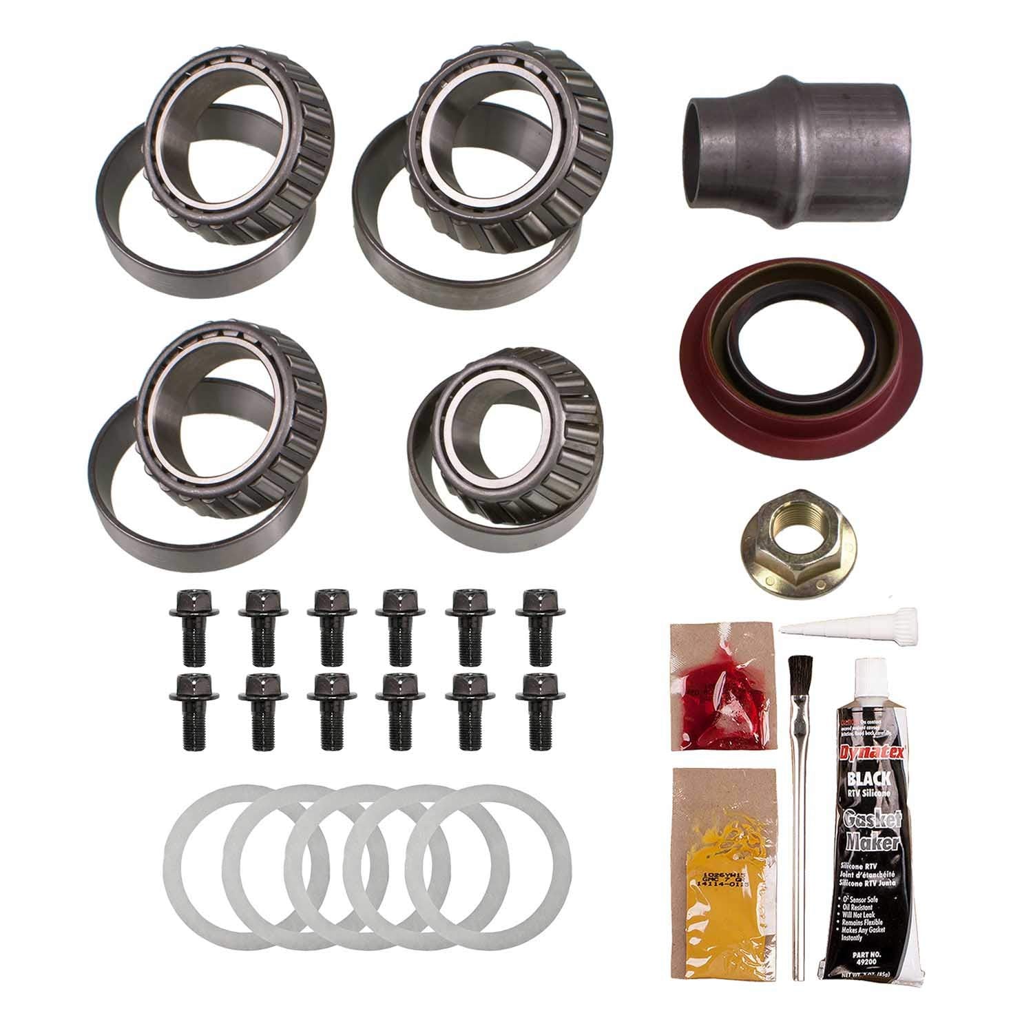 Differential Bearing Rebuild Kit EXCEL XL-1031-1, For Chrysler 8.75 (489) - 10-Bolt - Includes Koyo Bearings, Crush Sleeve, Pinion Seal & More -Fits Dodge, Chrysler, Plymouth, Repl. Motive R8.75RLMK.