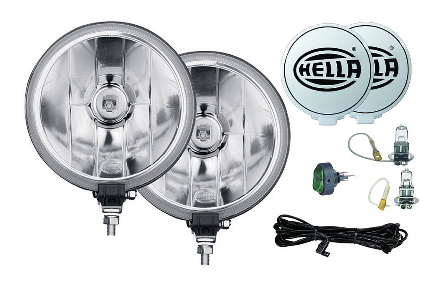 500FF Series Hella Driving Lamp Kit, Multi, 6"