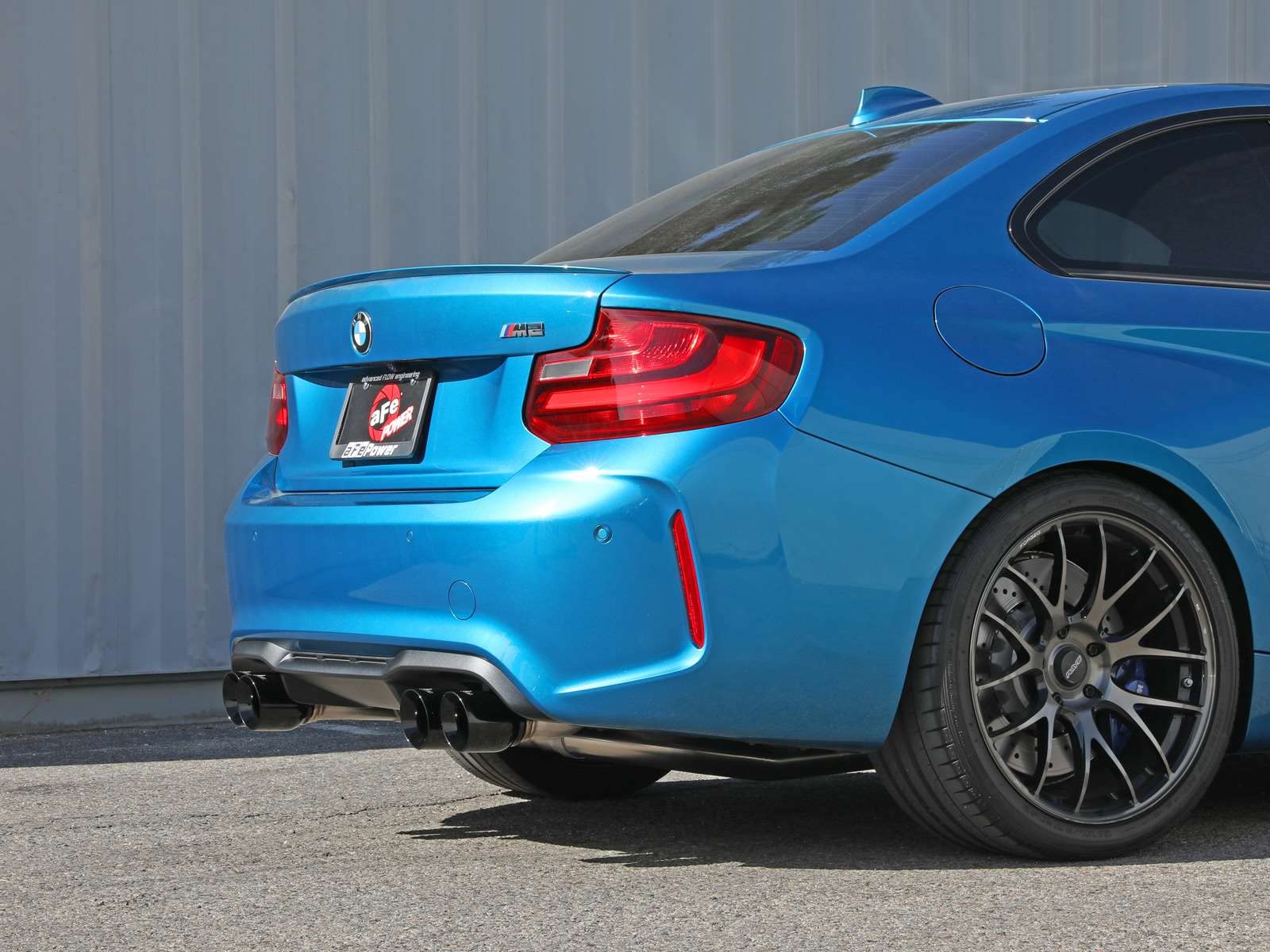 aFe Power MACH Force-Xp Cat-Back Exhaust 2-1/2 IN 304 S/S w/Black Tips Fit BMW M2 (F87) 16-18 L6-3.0L (t) N55 49-36330-1B