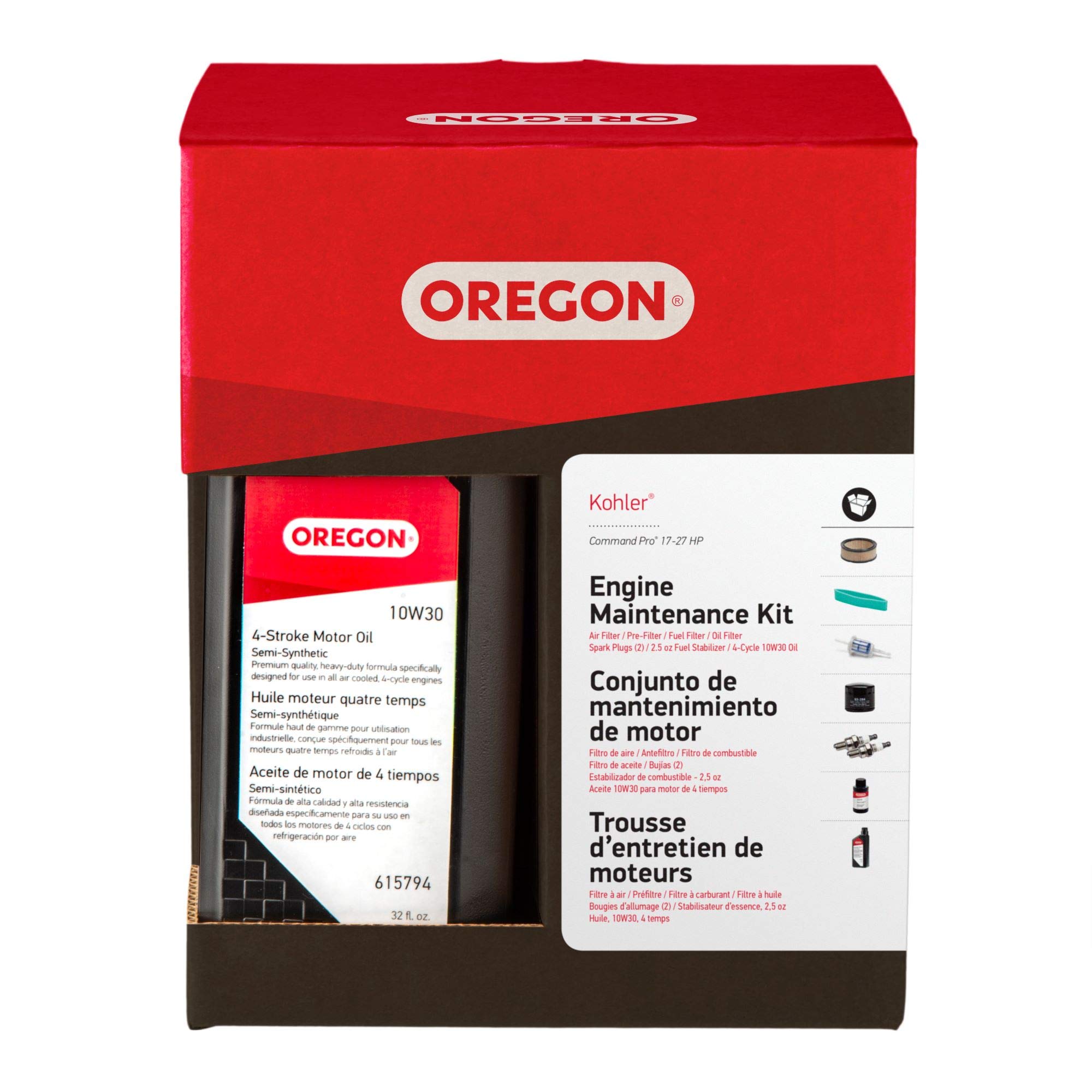 Oregon Lawn Mower Engine Maintenance Kit 01-108 for Kohler Command Pro Engines