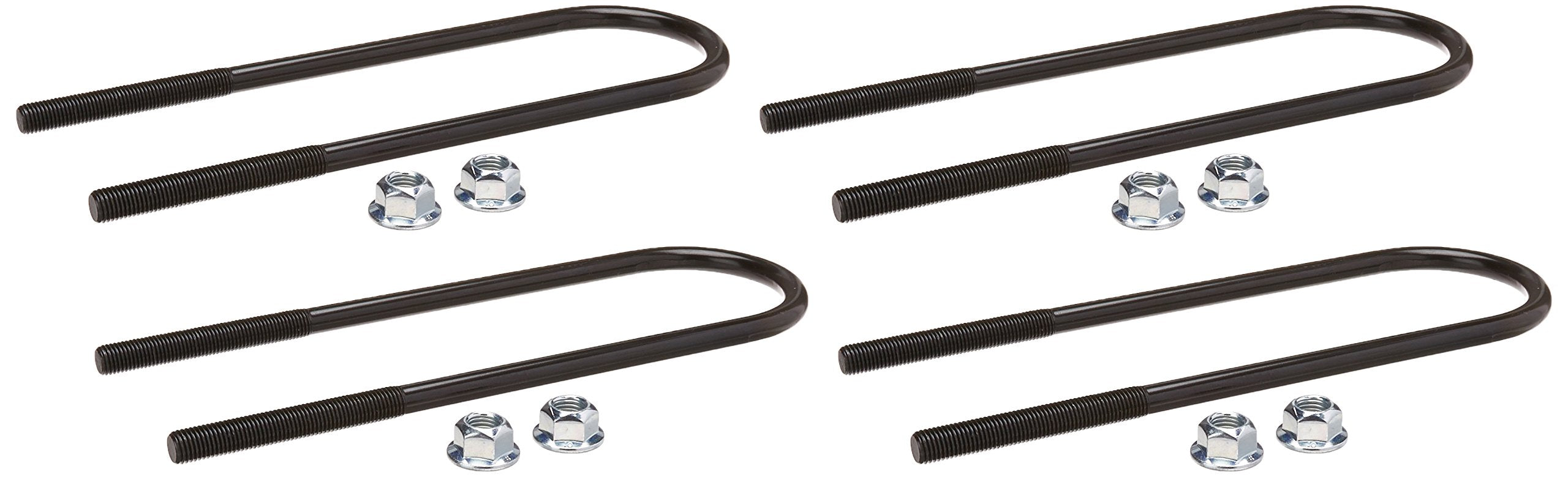 M14 365mm Round Long U-Bolt Kit Readylift for Ford Superduty, Silver