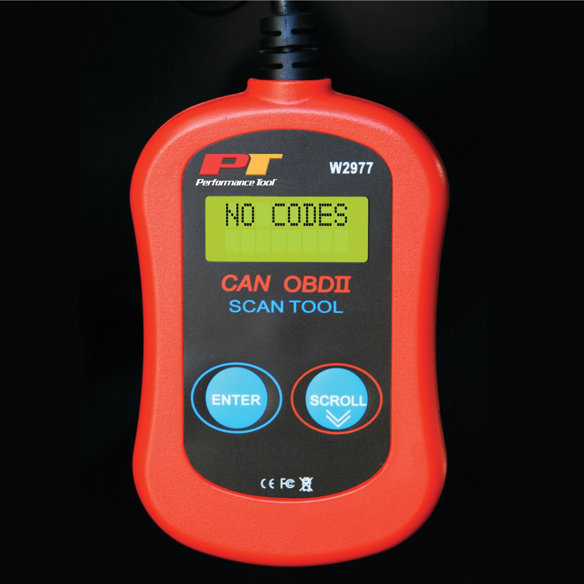 OBD II Scanner Tool Performance Tool W2977 for Check Engine Light & Diagnostics, Direct Scan and Read Out