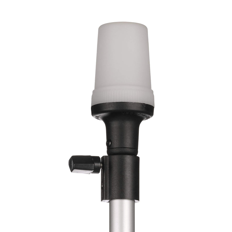 Telescoping Pole Light attwood 5610-48-7, All-Around Light, Height-Adjustable 26-42 inches, 2 Mile 360-Degree Visibility, One Size