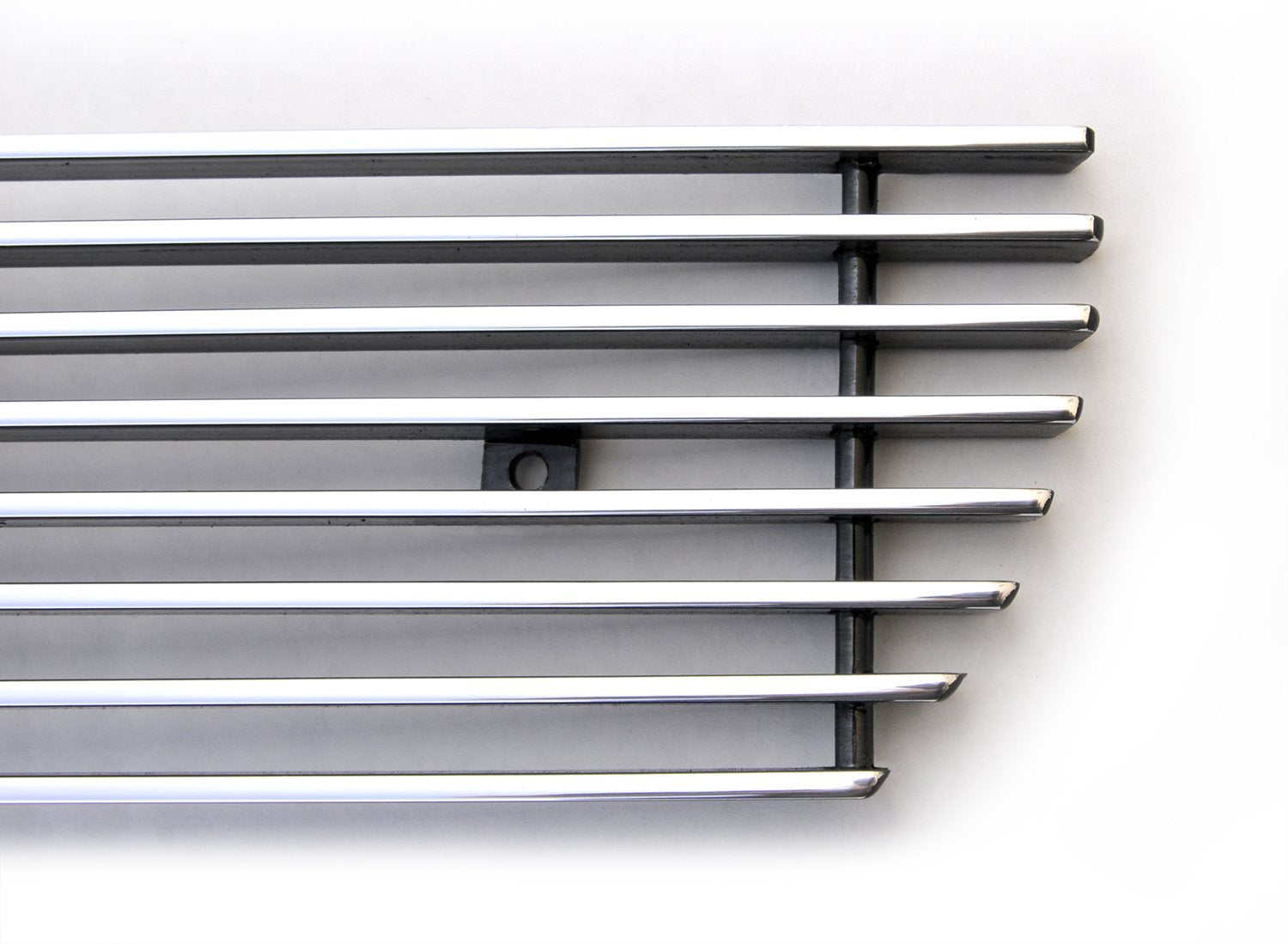 Horizontal T-Rex 25780 Aluminum Polished Finish Billet Bumper Grille Bolt-on for Nissan Titan Armada