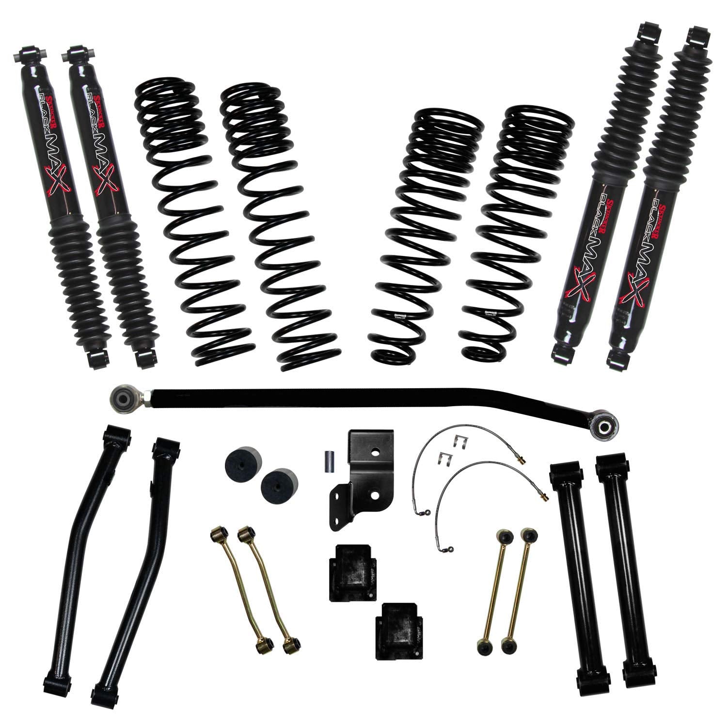 Skyjacker Coil Spring G452KBLT Leveling Kit w/Shocks Fits 20 Gladiator