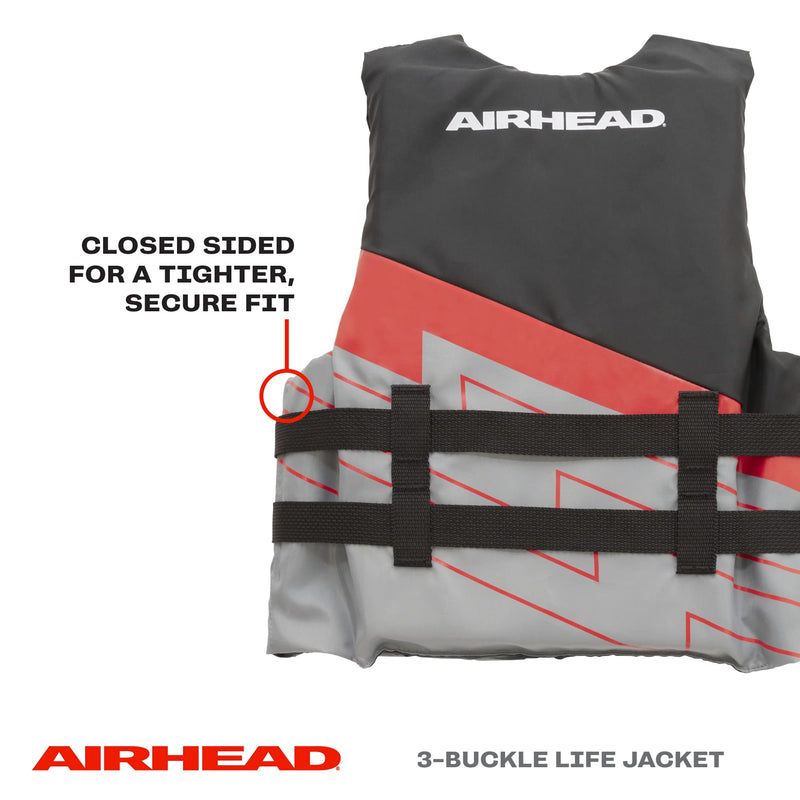 Bolt Airhead Life Vest, Closed Sided PFD, Youth