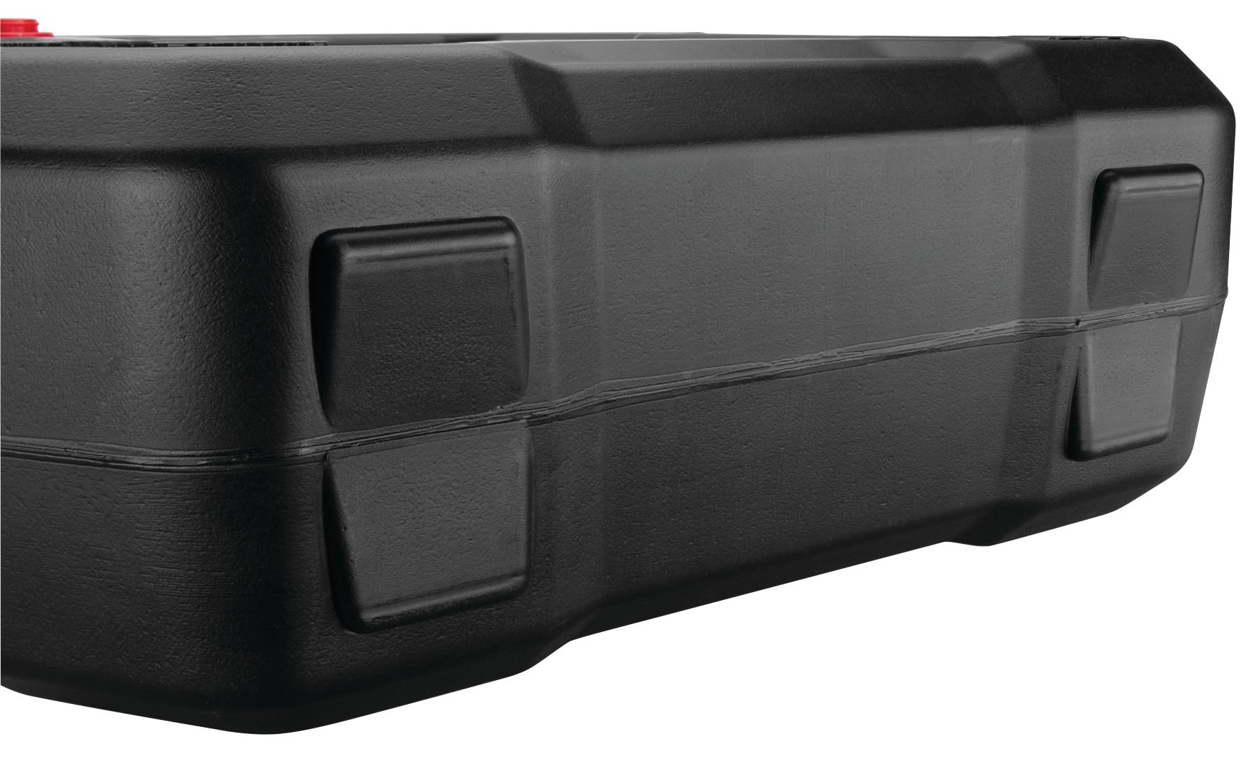 16-Quart Performance Tool W4077 Oil Drain Container, Deep Drain Well, Integrated Handle, Sealing Rubber Gaskets, Black