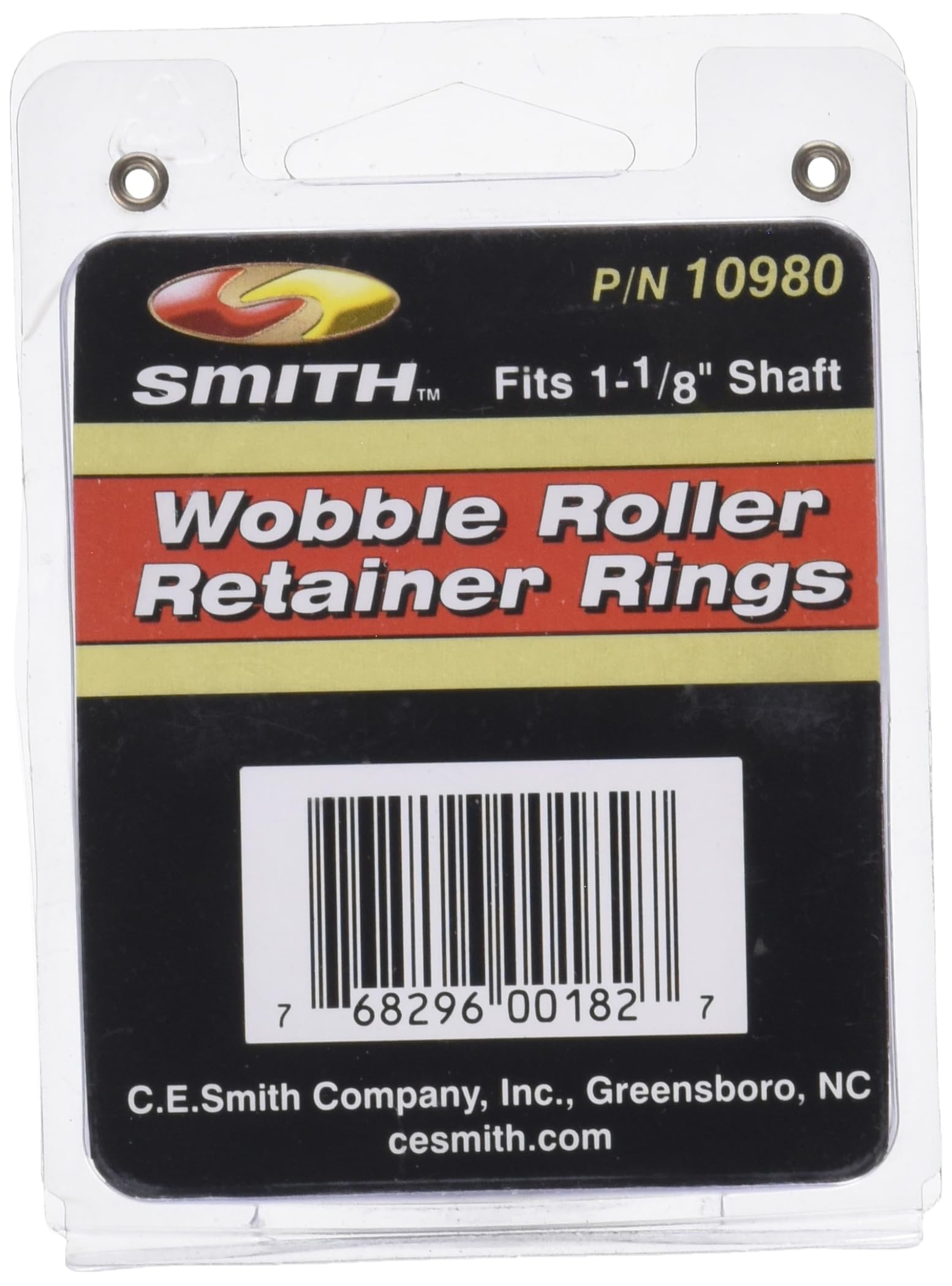 10980 CE Smith Retainer Rings and Washers for Wobble Roller - Zinc-Plated Boat Accessories