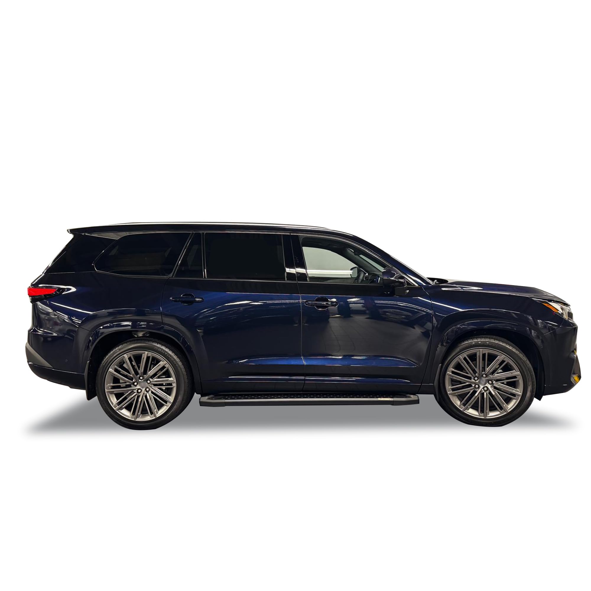 Storm Black Horse Running Boards Compatible with 2024-2025 Highlander-2024-2025 Lexus TX 350-TX 500-TX 550h -STT2470