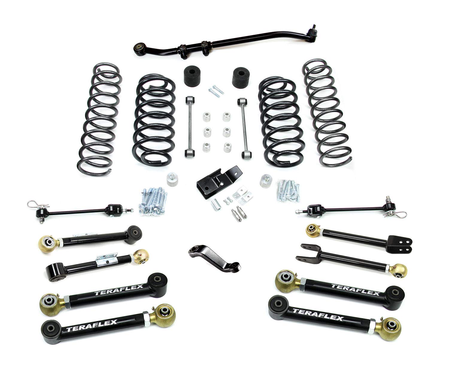 4” TeraFlex Suspension System w/ 8 Short Control Arms – No Shock