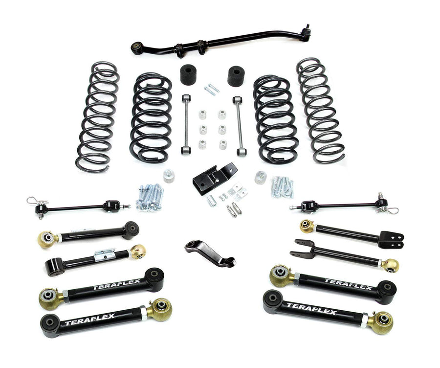 4” TeraFlex Suspension System w/ 8 Short Control Arms – No Shock
