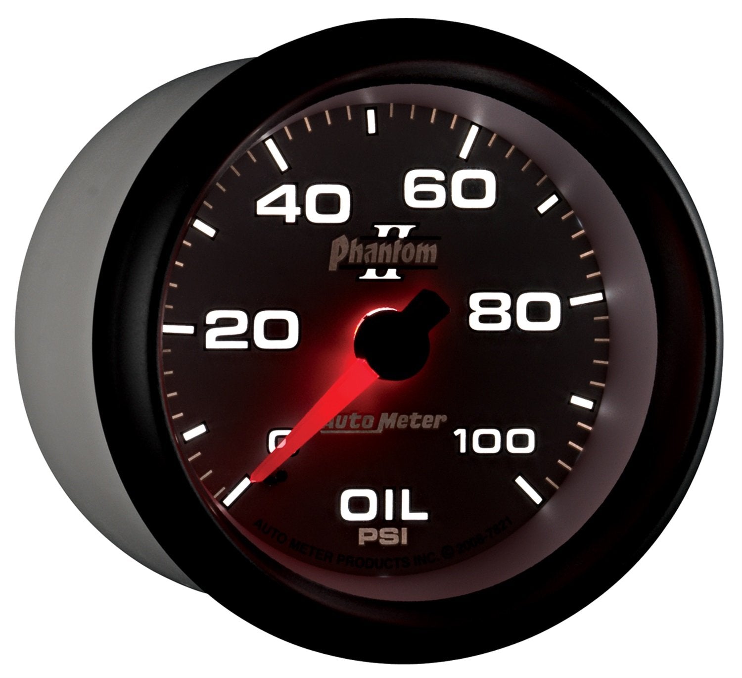 Auto Meter Phantom II 7821 Mechanical Oil Pressure Gauge