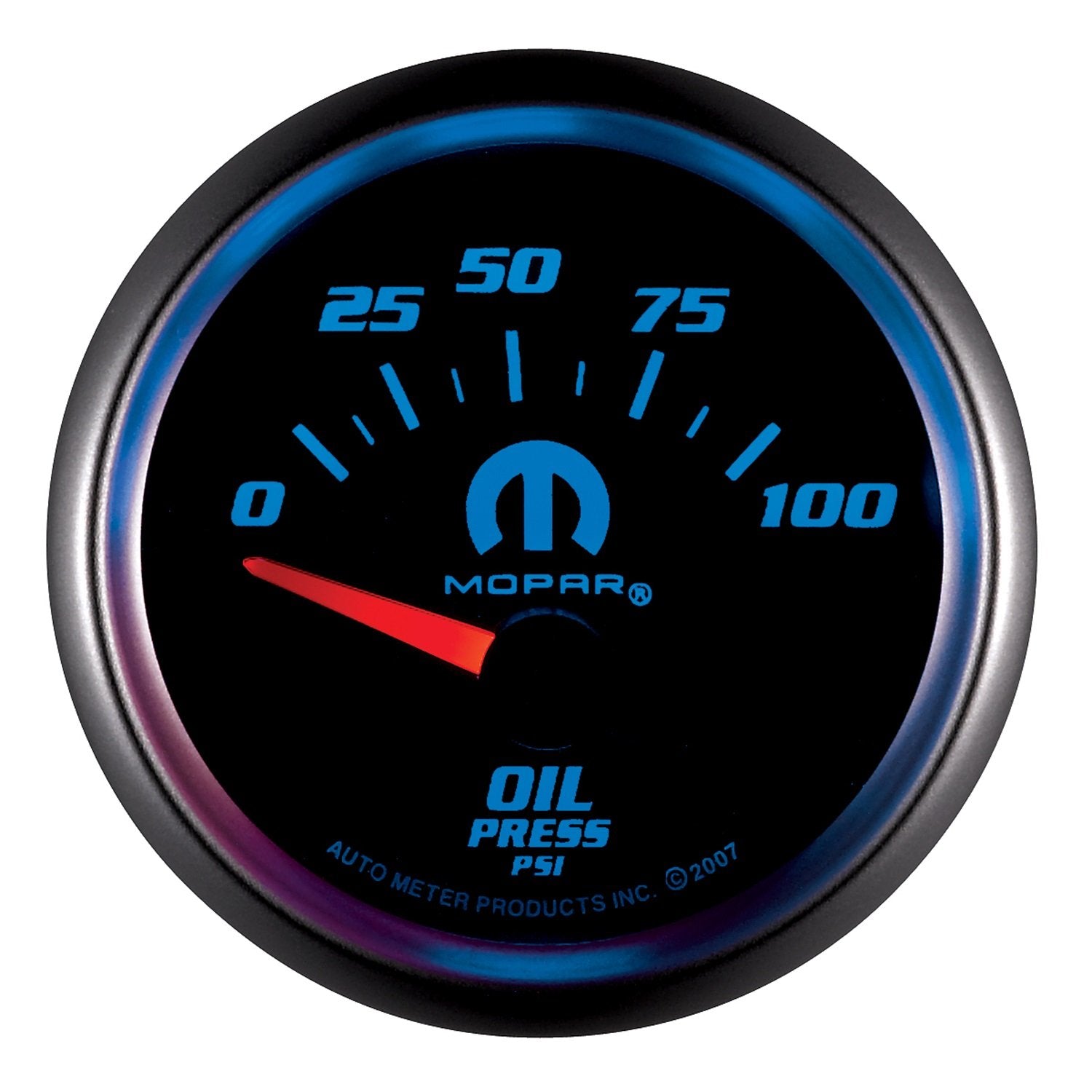 Electric Oil Pressure Gauge Auto Meter 880015 MOPAR