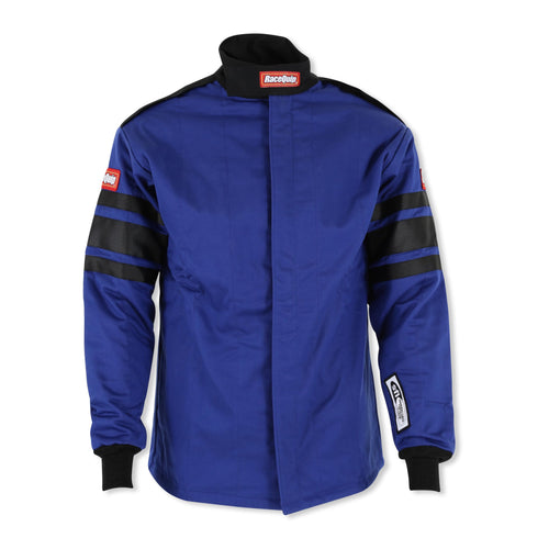 Multi Layer RaceQuip Racing Driver Fire Suit Jacket SFI 3.2A/ 5 Blue Medium 121023