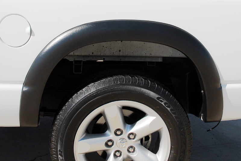 Lund Elite Series SX203TB Black Sport Style Textured Rear Fender Flare - 2 Piece