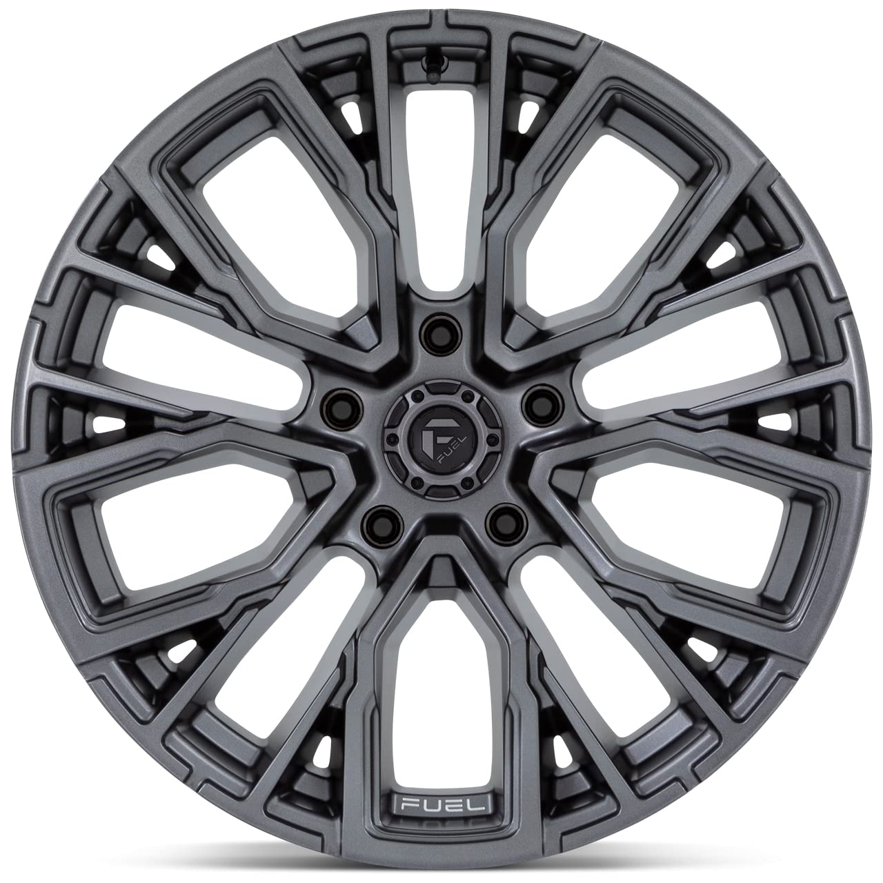 D848 Fuel 1PC 20X10 5X5.0 M-GNMTL -18MM - D84820007547
