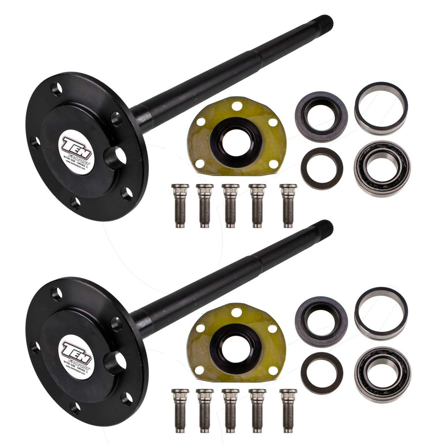 Bolt Pattern TEN Factory MG22125, Spline Drive Axle Shaft Assembly for AMC 20, Rear Kit for 1976–1982 CJ5/CJ7, 29 Spline One-Piece, 5 x 5.5 Bolt Pattern - Replaces Alloy USA 12125, Motive Gear AM20CJE