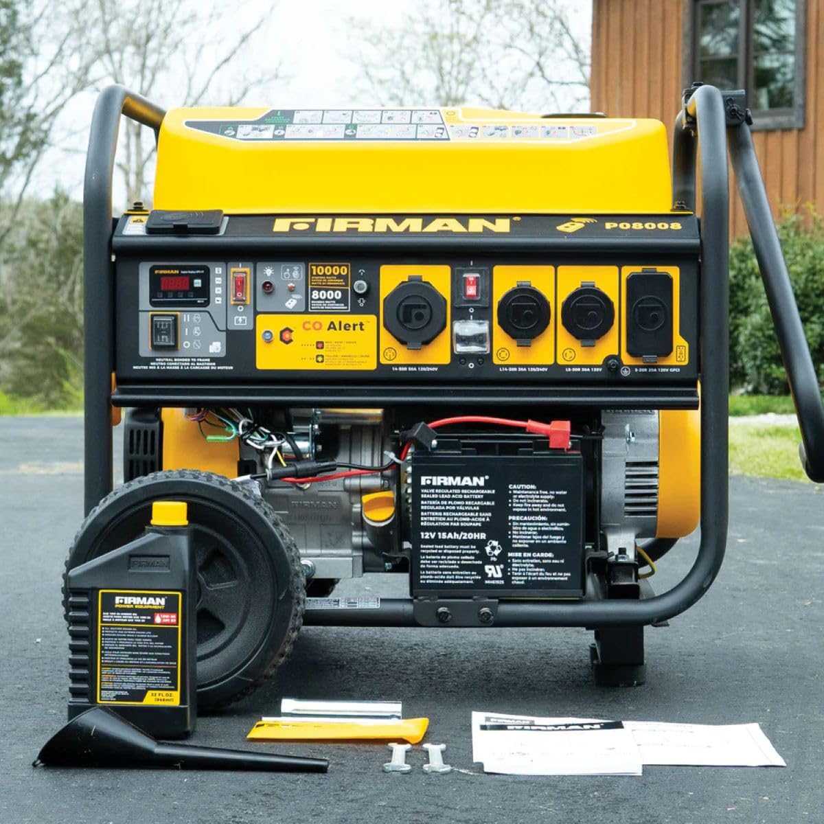 10000W FIRMAN P08008 Remote Generator - Quantity 1