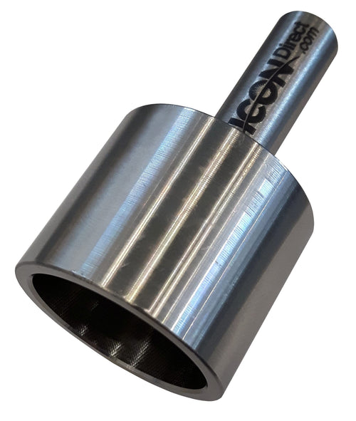ICON Spin Weld Driver 12490, Non-Threaded Inlet Boss, 1 1/4", 1/2" Shank