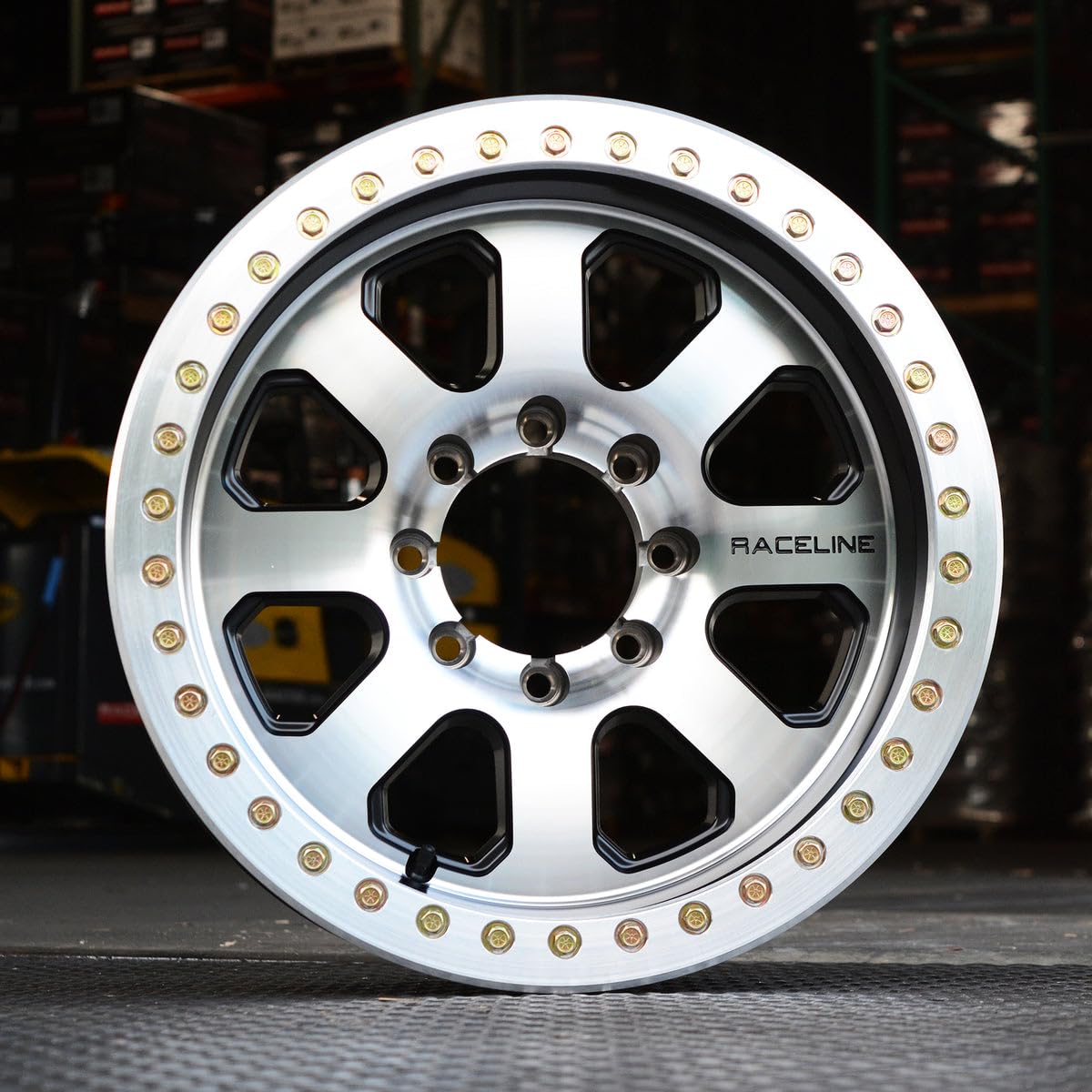 RT260 Raceline Avenger Gray Wheel with Machined (20 x 1. inches /1 x 1 mm, 1 inches Offset)