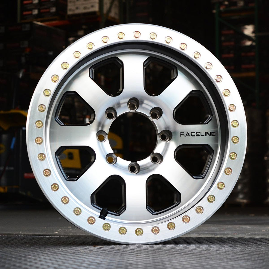 RT260 Raceline Avenger Gray Wheel with Machined (20 x 1. inches /1 x 1 mm, 1 inches Offset)