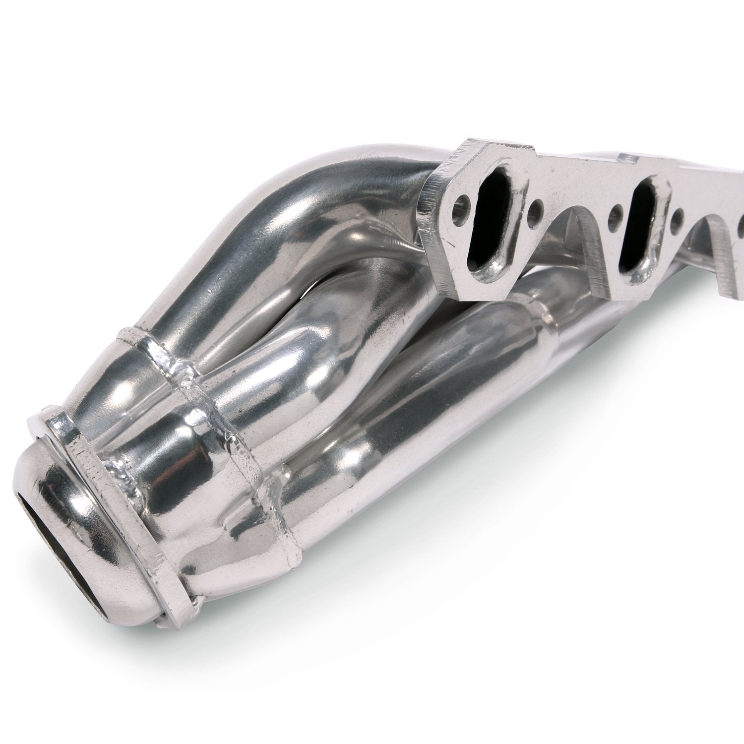 1-5/8" BBK Shorty Tuned Length Performance Exhaust Headers for Ford Mustang 5.0L - Polished Silver Ceramic Finish
