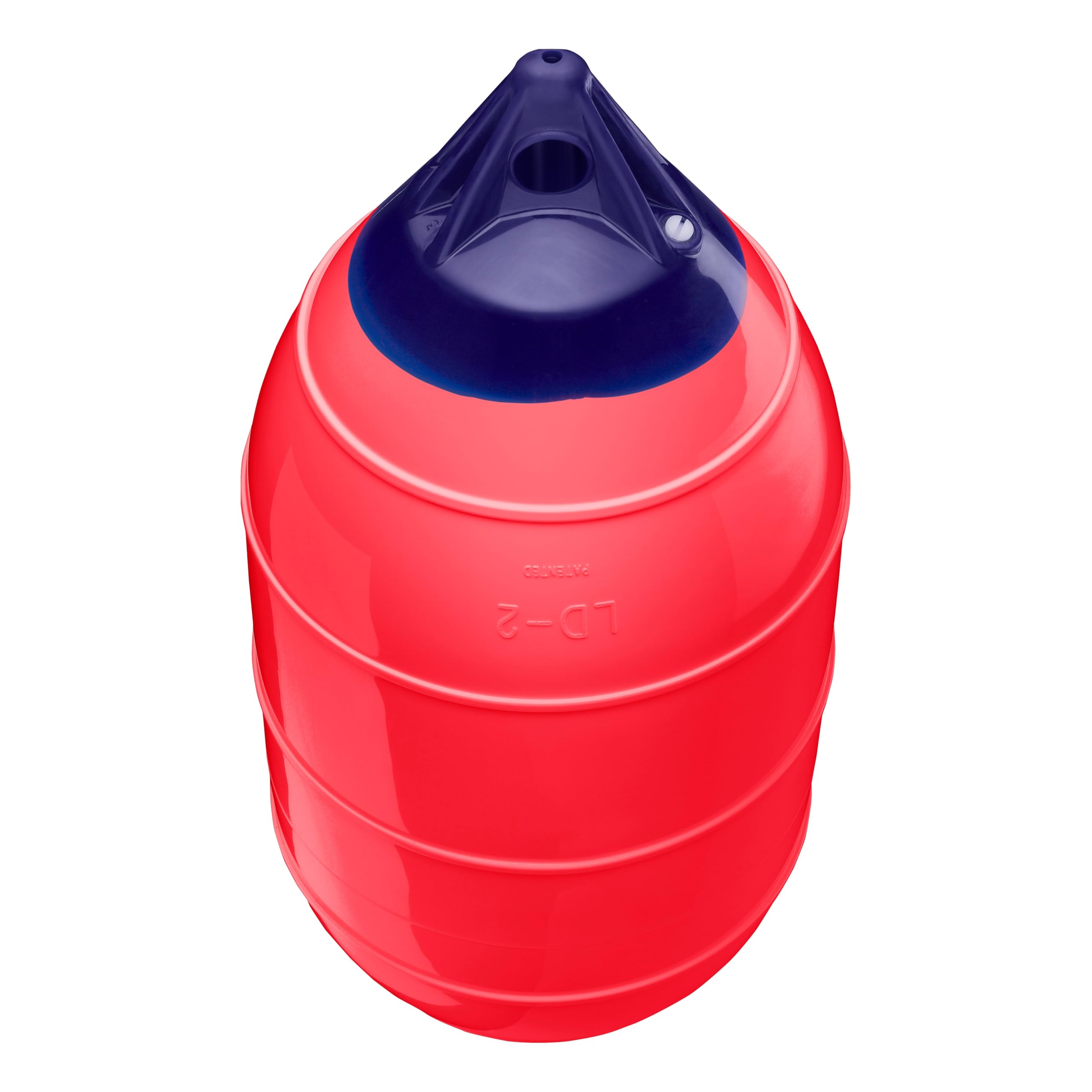 Polyform LD-2 Low Drag Buoy Standard Blue Ropehold - Red