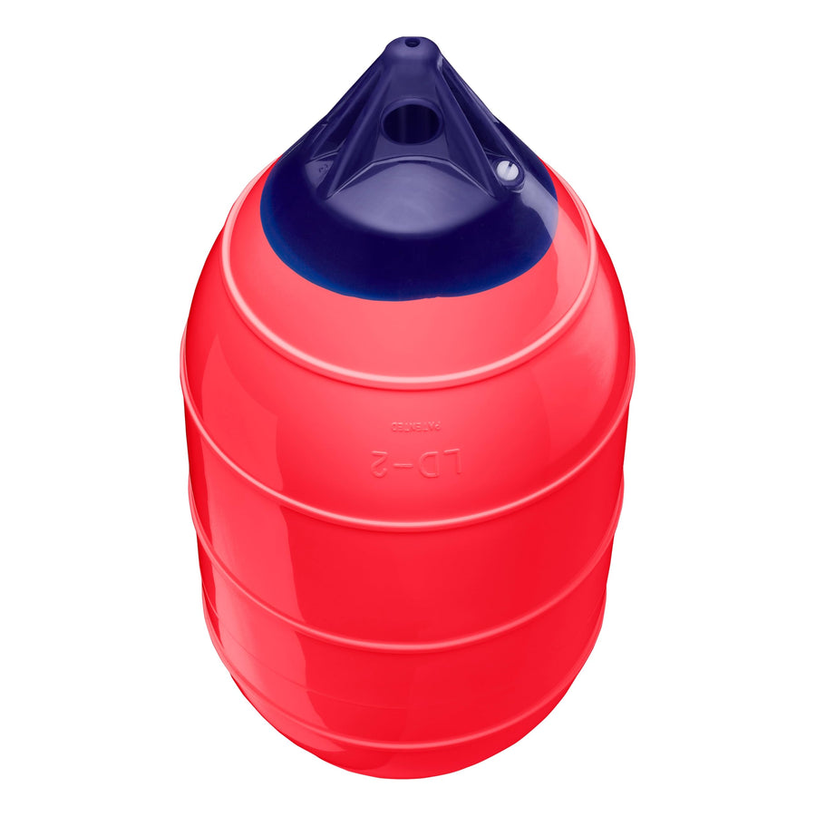 Polyform LD-2 Low Drag Buoy Standard Blue Ropehold - Red