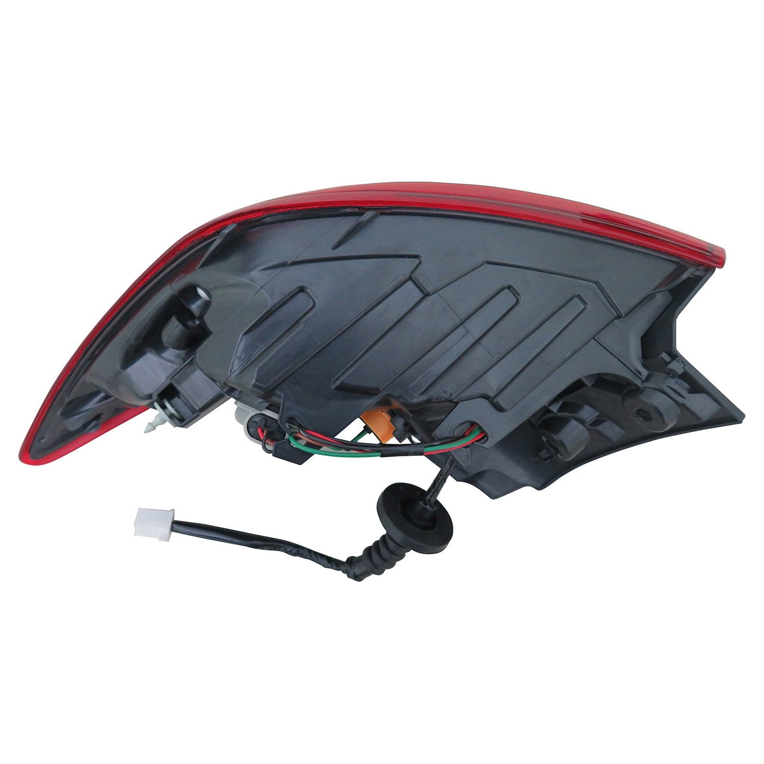 Left TYC Tail Light Assembly Compatible with 2016-2018 Mazda CX-3