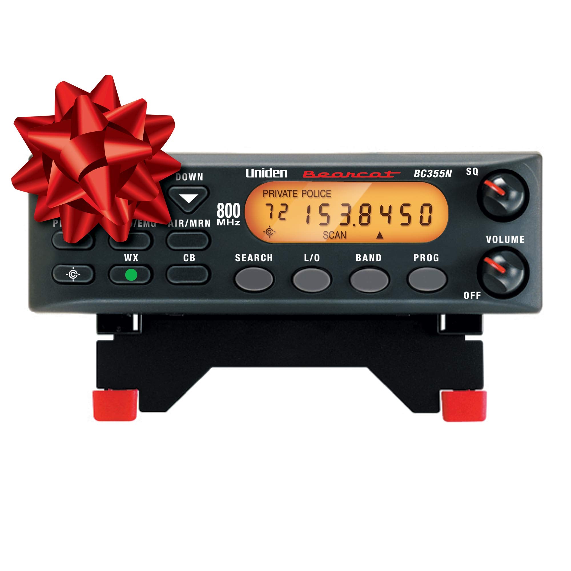 Uniden 300-Channel BC355N Base/Mobile Scanner, Close Call Capture, Pre-programmed Search “Action” Bands to Hear Non-Digital Police, Ambulance, Fire, Amateur Radio, Public Utilities, Weather & more