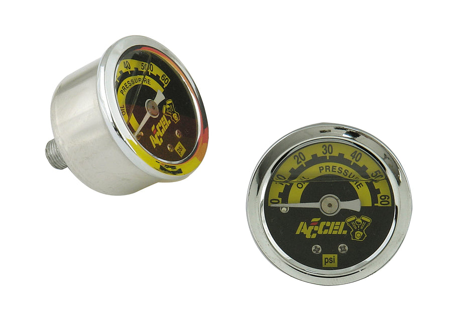 Motorcycle Oil Pressure Gauge ACCEL 7121A