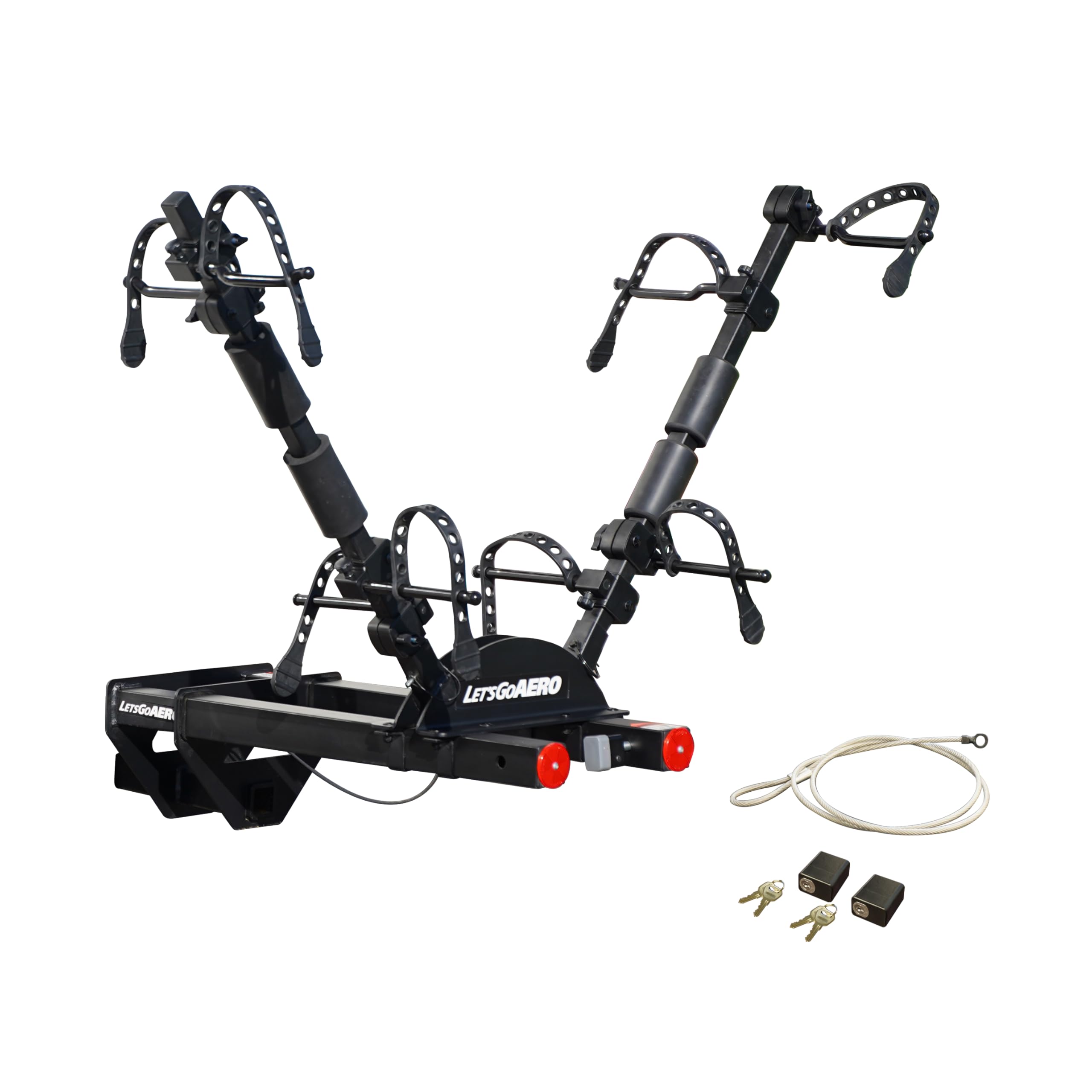 Let's Go Aero 3.0 V-Lectric Slideout Two Bike Carrier (Model B02615)