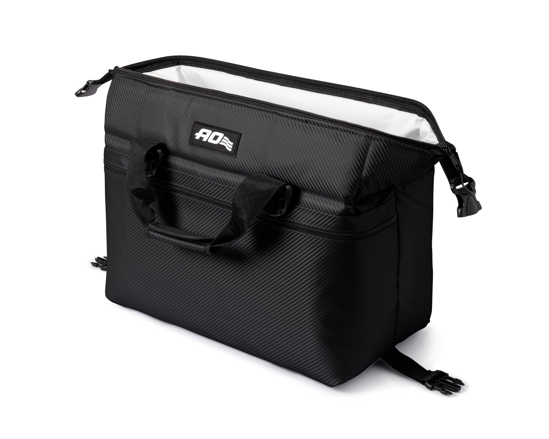 AO Coolers Carbon Expedition Soft Cooler with High-Density Insulation, Black, 36-Can