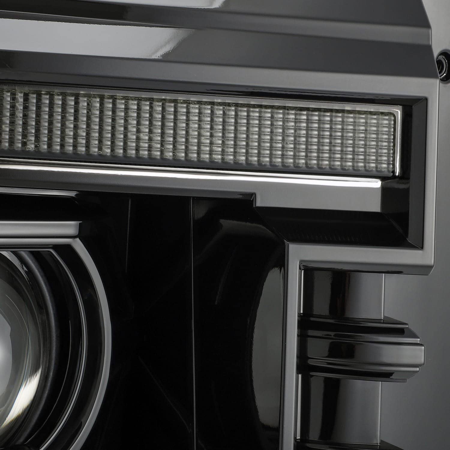880143 AlphaRex USA LUXX 20 Series LED Projector Headlights fits Ford F-250 Super Duty,Clear