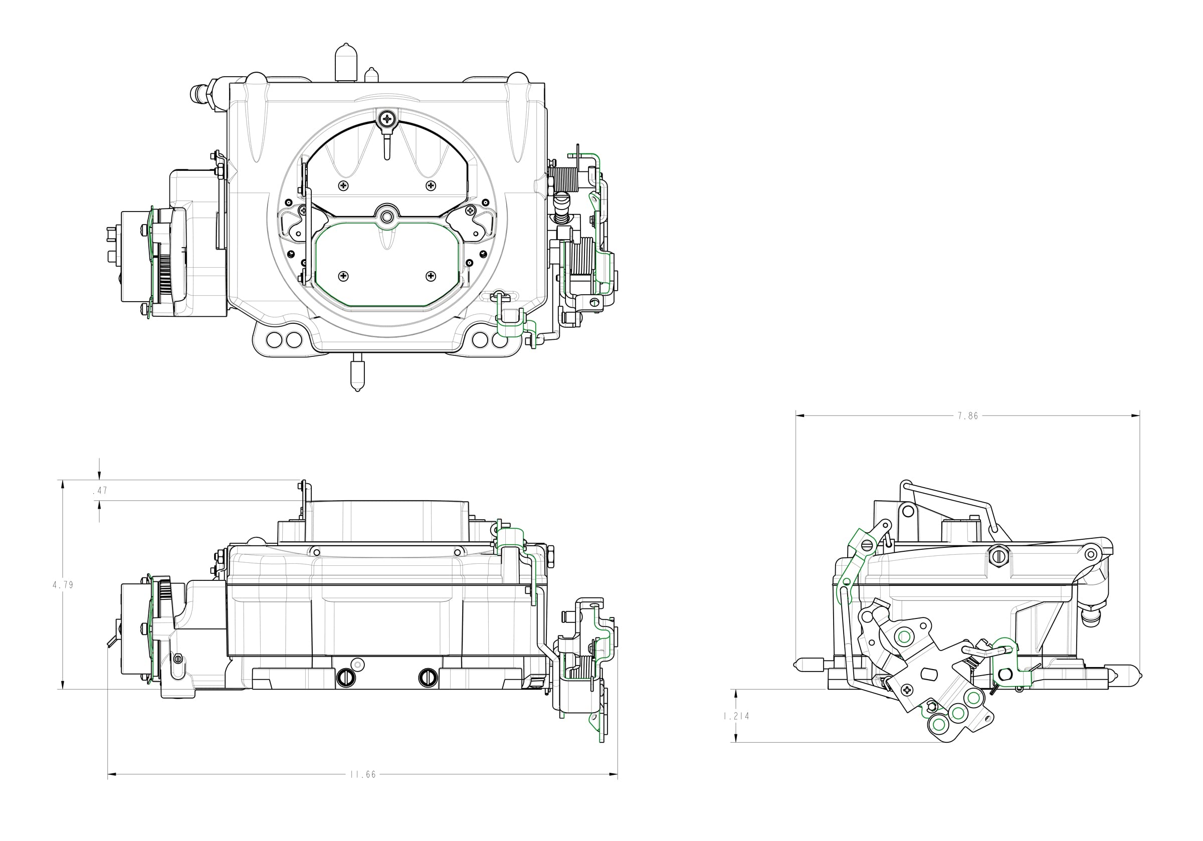 625 Automotive Demon Street Demon Carburetor