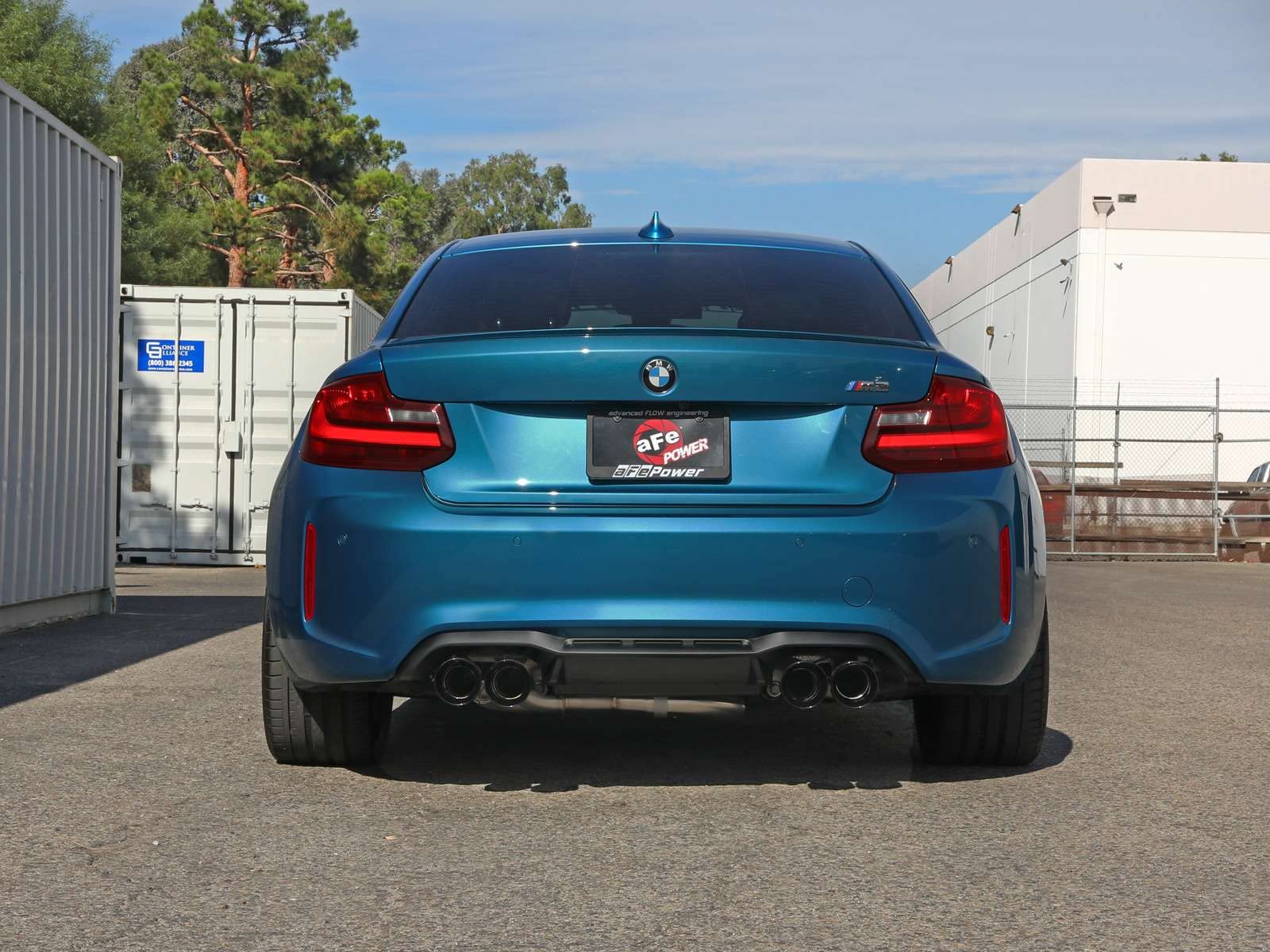aFe Power MACH Force-Xp Cat-Back Exhaust 2-1/2 IN 304 S/S w/Black Tips Fit BMW M2 (F87) 16-18 L6-3.0L (t) N55 49-36330-1B