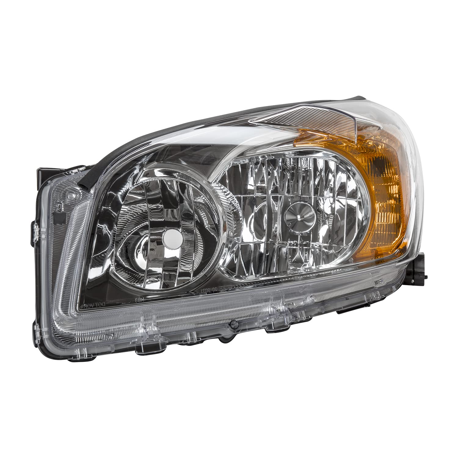 Left TYC Headlight Assembly Compatible with 2009-2012 Toyota Rav4