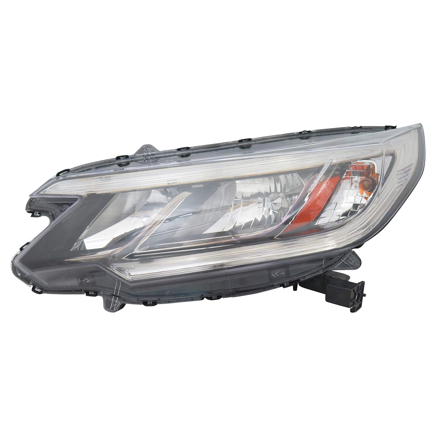 Left TYC Headlight Assembly Compatible with 2015-2016 Honda CRV