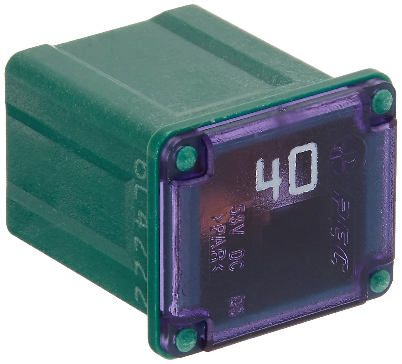 Bussmann MAXI Fuse FMX-40LP (Low Profile 'Slow Blow' Female - 40 A (Green)), 1 Pack