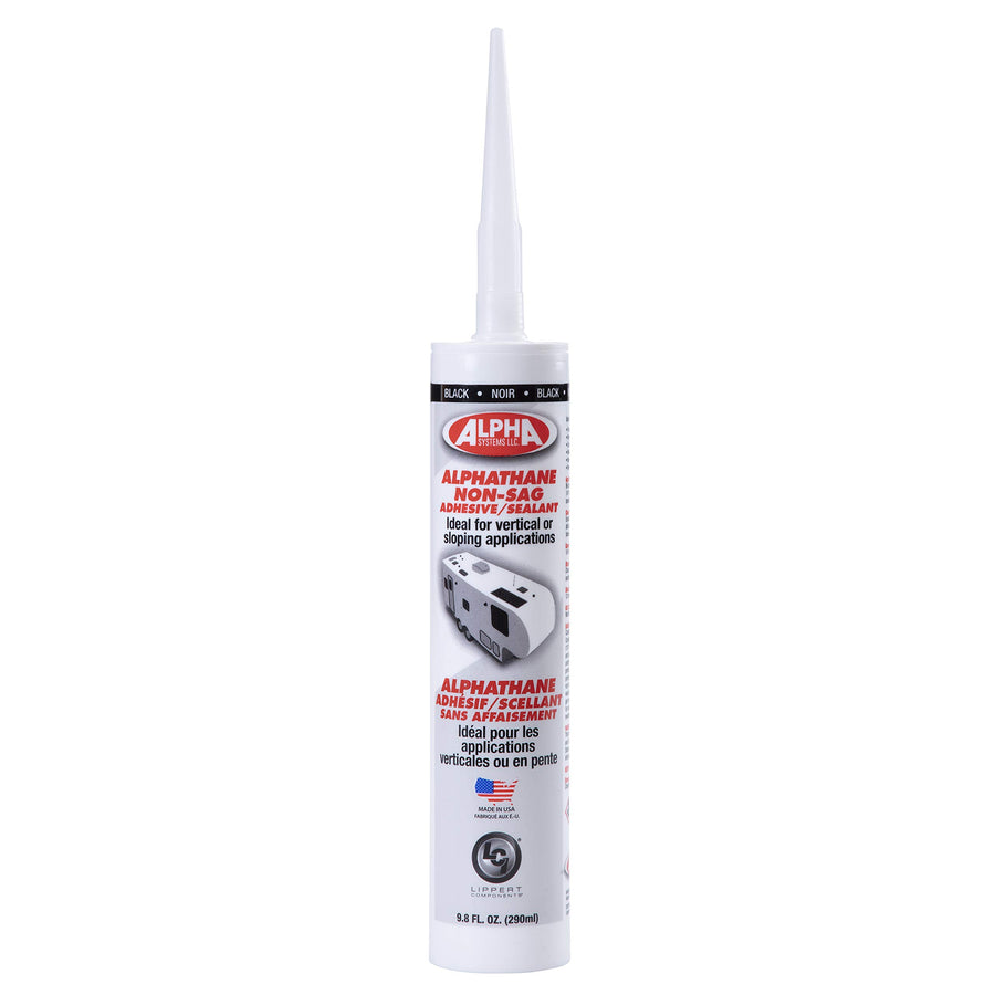 Non-Sag Sealant 5160 ALPHATHANE for 5th Wheel RVs, Travel Trailers and Motorhomes