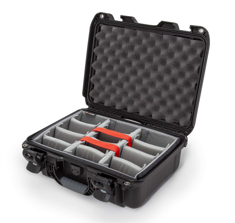 Waterproof Nanuk 920 Hard Case with Padded Dividers - Black