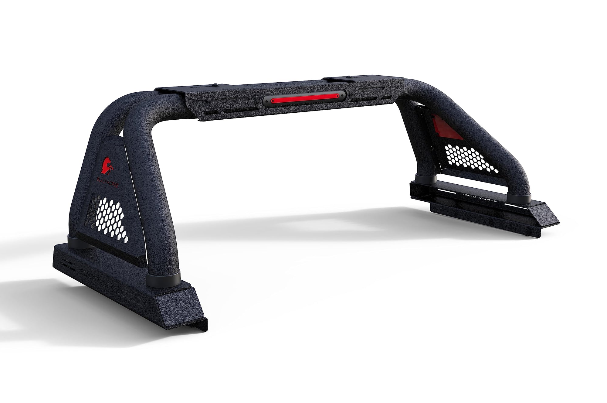 Classic Pro Black Horse Modular Roll Bar Textured Black Compatible with 2019-2024 Ford Ranger-RB08MT
